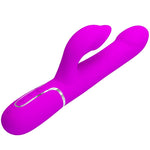 Pretty Love Vibrador Conejo Perlas Violeta