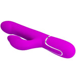 Pretty Love Vibrador Conejo Perlas Violeta