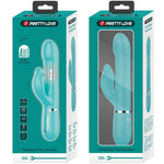 Vibrador Conejo Perlas Aqua Verde Pretty Love