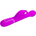 Pretty Love Vibrador Dejon Coelho 3 En 1 Multifunción Violeta