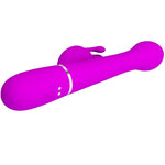 Pretty Love Vibrador Dejon Coelho 3 En 1 Multifunción Violeta