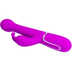 Pretty Love Vibrador Dejon Coelho 3 En 1 Multifunción Violeta