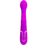 Pretty Love Vibrador Dejon Coelho 3 En 1 Multifunción Violeta