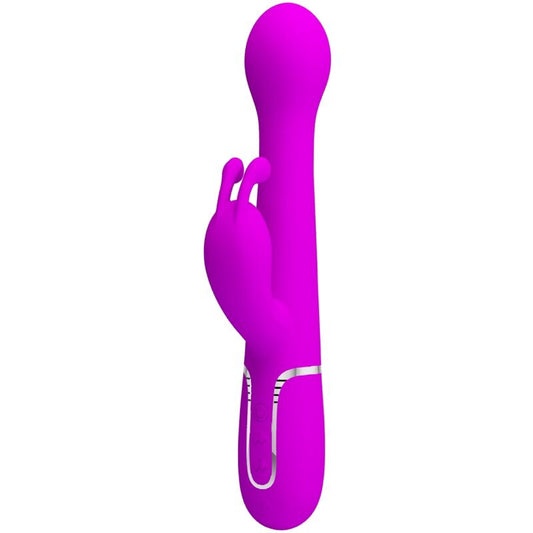Pretty Love Vibrador Dejon Coelho 3 En 1 Multifunción Violeta