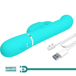 Pretty Love Vibrador Coale Coale Pérolas Aqua Verde