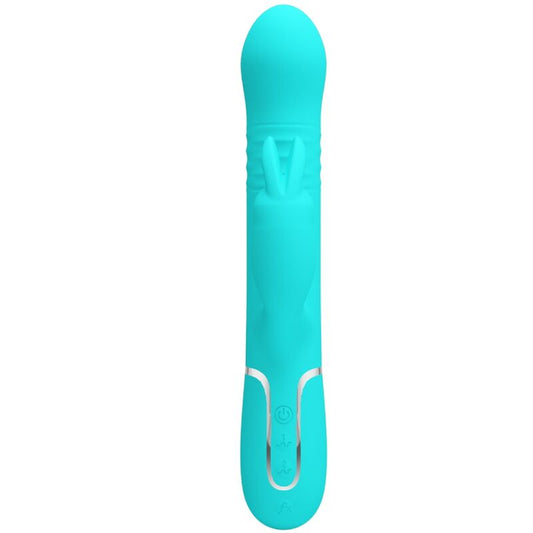 Pretty Love Vibrador Coale Coale Pérolas Aqua Verde