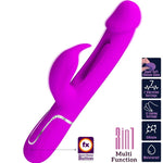 Pretty Love Vibrador Coelho Dejon 3 Em 1 Multifuno Fucsia