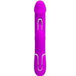 Pretty Love Vibrador Coelho Dejon 3 Em 1 Multifuno Fucsia