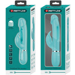 Vibrador de conejo multifunción 3 en 1 Pretty Love Dejon Aqua Verde