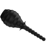 Mr Play -Plugue Anal de Controle Remoto Vibrador Poderoso Preto