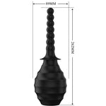 Mr Play -Plugue Anal de Controle Remoto Vibrador Poderoso Preto