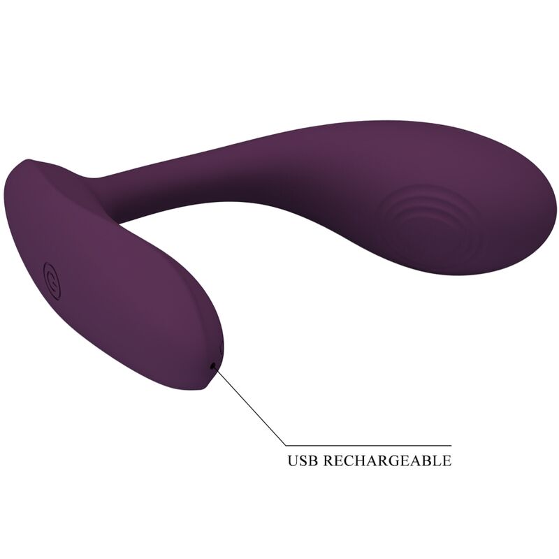 Pretty Love Baird G-spot 12 Vibrações Recarregável Lila App