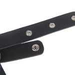 Subblime Cadenas de Cuero para Arnés de Pecho Negro Talla Única