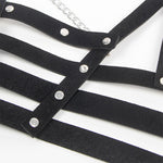 Subblime Arnês Corset Com Corrente Detalhe Tamanho Único