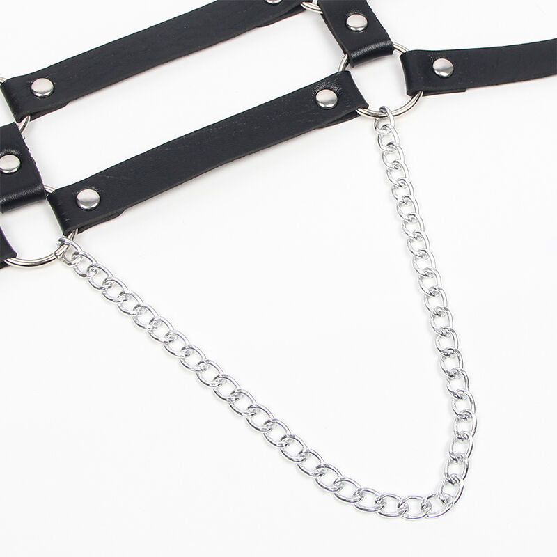 Subblime Arnés Con Correas y Cadena Detalles Talla Única