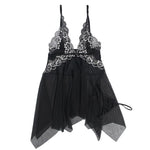 Subblime Babydoll Tecido Tule Peito Renda L/xl