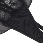 Subblime Teddy Halter Neck Espalda Descubierta Encaje Negro L/XL