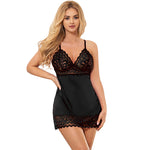 Subblime Babydoll Com Peito Estampado Floral Preto L/xl