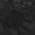 Subblime Babydoll Com Peito Estampado Floral Preto S/m