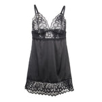 Subblime Babydoll Com Peito Estampado Floral Preto L/xl