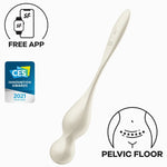 Satisfyer Bolas Vibratorias de Kegel Love Birds Blanco