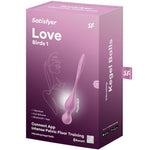 Satisfyer Bolas de Kegel Vibrantes Love Birds Rosa