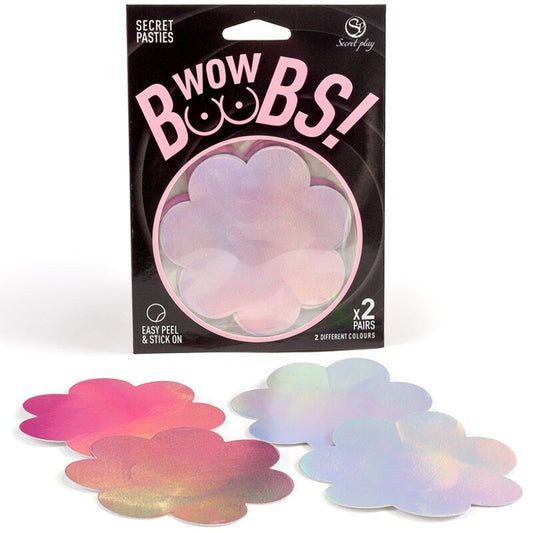 Secret Play - Uau Peitos! Capas de Bico de Flor