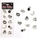 Secret Play - Conjunto de 10 Tatuagens Temporrias Da Coleo Picante