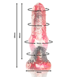 Epic Helios Dildo Com Testículos Calor e Êxtase