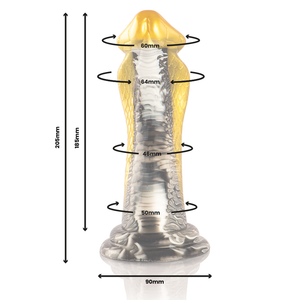 Epic - Drakon Dildo Amarelo Cobra