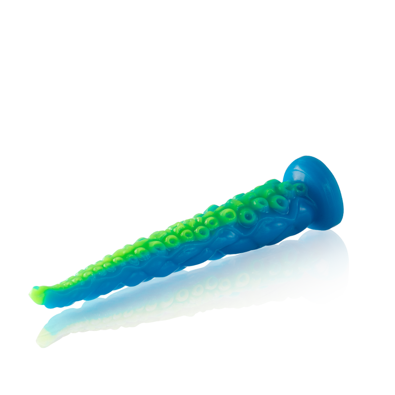 Epic Scylla Fluorescente Tentáculo Fino Dildo Tamanho Pequeno