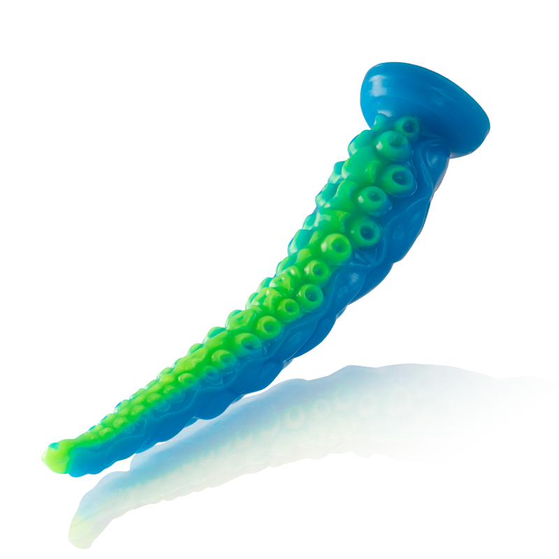 Epic Scylla Fluorescente Tentáculo Fino Dildo Tamanho Pequeno