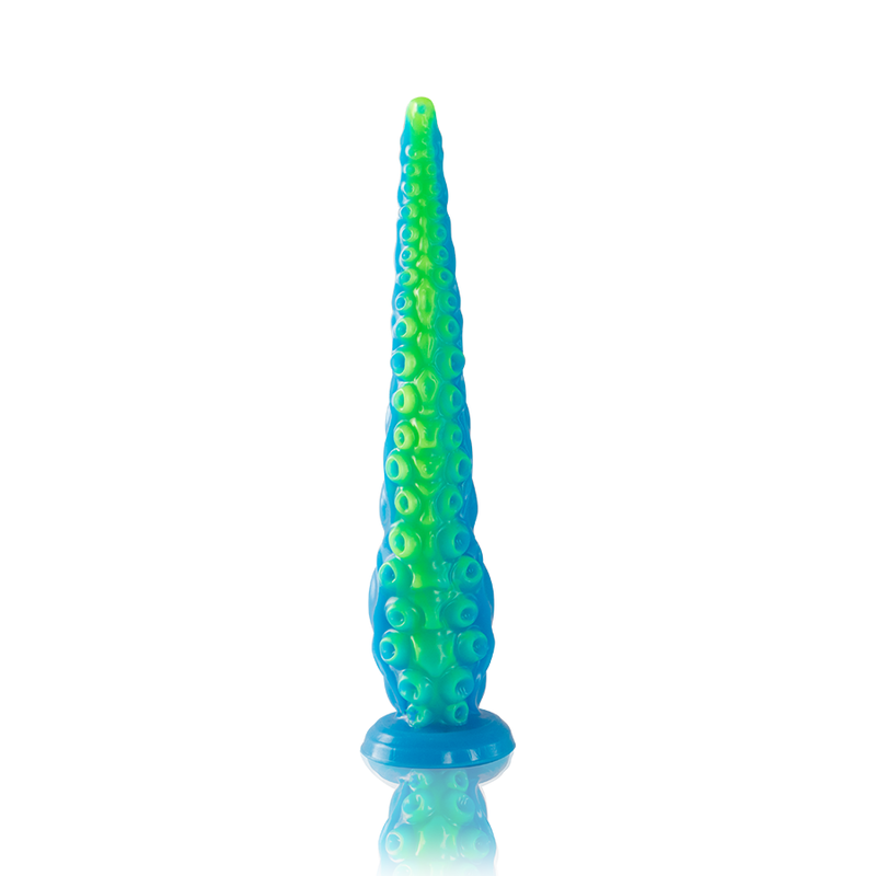 Epic Scylla Fluorescente Tentáculo Fino Dildo Tamanho Pequeno