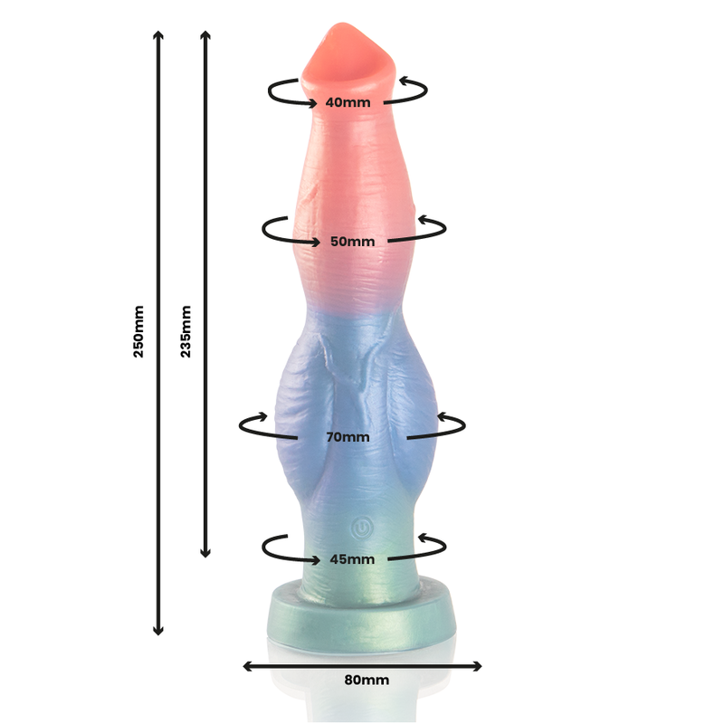 Epic Arion Dildo Symphony Of Pleasure Control Remoto Recargable