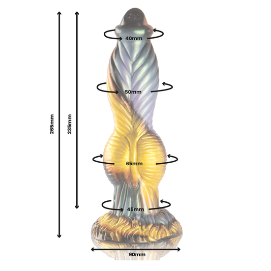 Epic Phoenix Dildo O Ressurgimento Do Prazer Controle Remoto Recarregável