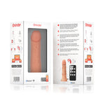Oninder Gran Vibrador Bogotá Dildo 9 Velocidades Natural 22 Cm -o- 4,5 Cm - Aplicación Gratuita