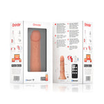 Vibrador Pequeño Oninder Bogotá Dildo 9 Velocidades Natural 17.5 Cm -o- 4 Cm - Aplicación Gratuita