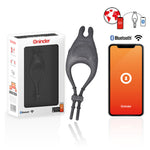 Anillo Vibrador Ajustable Recargable Oninder Pampa con Estimulador de Clítoris 10 Velocidades - Aplicación Gratuita