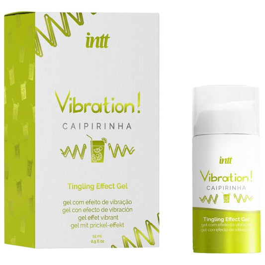 Intt Poderoso Estimulante Íntimo Caipirinha Gel Vibrador Líquido 15 ml