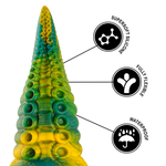 Dildo Épico Tentáculo Verde Cetus Pequeño