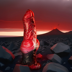 Epic Helios Dildo Com Testículos Calor e Êxtase