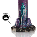 Dildo Doble Basilisco Épico Escamoso Placer Tamaño Pequeño