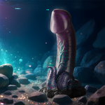 Dildo Doble Basilisco Épico Escamoso Placer Tamaño Pequeño