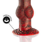 Epic Prometeu Dildo Titán En Llamas Control Remoto Recargable