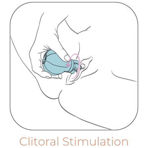 Adrien Lastic - Estimulador de Clitóris Caress Azul