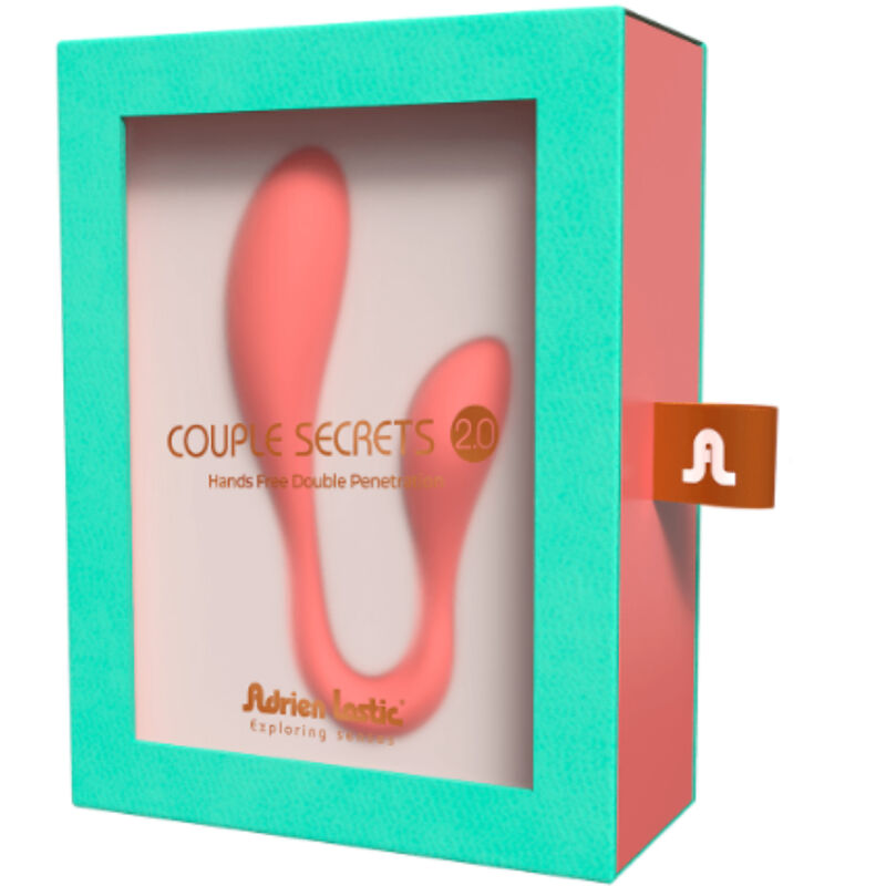Adrien Lastic - Segredos de Casal II Estimulação Dupla Rosa + Aplicativo Gratuito