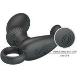 Pretty Love Cayla Massageador Vibrador Anal Preto