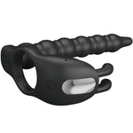 Pretty Love Blackney Anéis para Pênis Com Plug Vibrador
