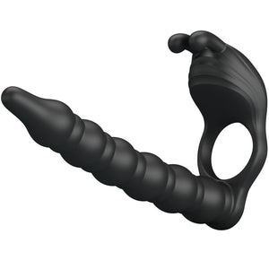 Pretty Love - Blackney Anéis para Pênis com Plug Vibrador