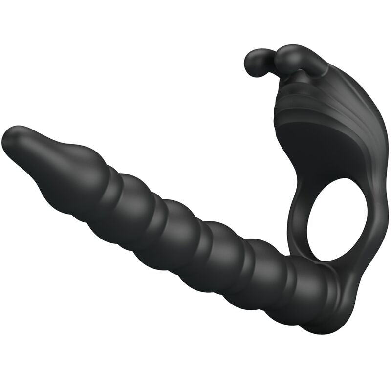 Pretty Love - Blackney Anéis para Pênis com Plug Vibrador